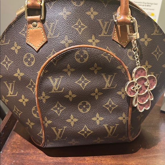 Louis Vuitton Brown and Gold Monogram Satchel - Picture 2 of 11